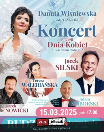 Rudziniec Wydarzenie Koncert Dzień Kobiet z Gwiazdami Radia i TV