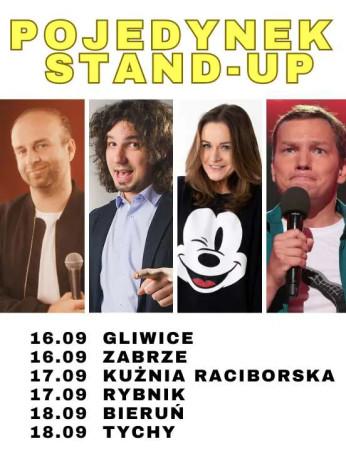 Kuźnia Raciborska Wydarzenie Stand-up Pojedynek STAND-UP Kałamaga,Błachnio,Jachimek,Wojciech